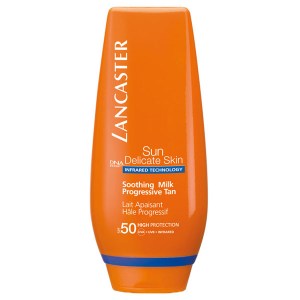 Купить солнцезащитное молочко Lancaster Sun Delicate Skin Soothing Milk SPF50 Киев